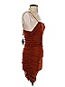 Zaful 100% Polyester Solid Brown Cocktail Dress Size 4 - photo 4