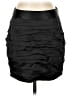 Express Solid Black Formal Skirt Size 4 - photo 1