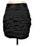 Express Solid Black Formal Skirt Size 4 - photo 2