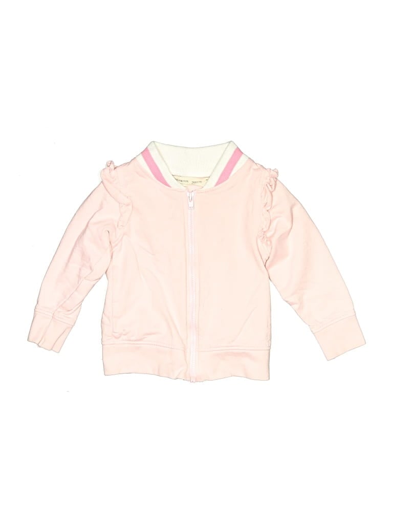 Pre-owned Monica + Andy Kids' Jacket In Pink