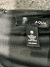 Aqua Solid Black Cocktail Dress Size S - photo 7