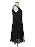Donna Morgan 100% Polyester Solid Black Cocktail Dress Size 4 - photo 4