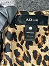 Aqua 100% Polyester Animal Print Brown Cocktail Dress Size XS - photo 7