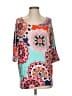 Simlu Paisley Teal 3/4 Sleeve T-Shirt Size S - photo 1