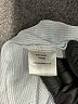 Stelen 100% Rayon Silver Long Sleeve Blouse Size M - photo 8