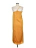 Tiger Mist 100% Polyester Solid Orange Casual Dress Size M - photo 2