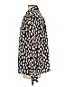 Topshop 100% Polyester Print Black Long Sleeve Blouse Size 4 - photo 5