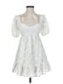 Shore 100% Viscose White Casual Dress Size S - photo 1