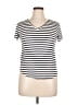 Green Envelope Stripes Ivory Short Sleeve T-Shirt Size XL - photo 1