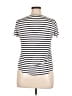 Green Envelope Stripes Ivory Short Sleeve T-Shirt Size XL - photo 2