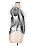 Green Envelope Stripes Ivory Short Sleeve T-Shirt Size XL - photo 4
