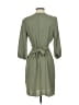 DKNY 100% Polyester Solid Green Cocktail Dress Size 2 - photo 2