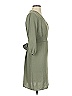 DKNY 100% Polyester Solid Green Cocktail Dress Size 2 - photo 4