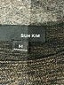 Sun Kim Black 3/4 Sleeve Top Size M - photo 7