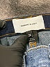 Current/Elliott Stripes Blue Jeans Size 24 waist - photo 7