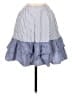 J.Crew 100% Cotton Stripes Blue Casual Skirt Size 0 - photo 1