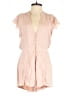 Amuse Society 100% Viscose Hearts Pink Romper Size S - photo 1