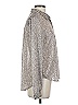 Mystree 100% Polyester Animal Print Silver Long Sleeve Blouse Size S - photo 4
