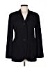 Philippe Adec Paris Solid Black Blazer Size 6 - photo 1