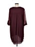 Topshop 100% Polyester Burgundy 3/4 Sleeve Blouse Size 6 - photo 2