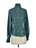 prologue 100% Polyester Teal Long Sleeve Blouse Size XS - photo 1