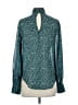 prologue 100% Polyester Teal Long Sleeve Blouse Size XS - photo 2