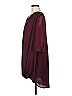 Topshop 100% Polyester Burgundy 3/4 Sleeve Blouse Size 6 - photo 5