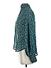 prologue 100% Polyester Teal Long Sleeve Blouse Size XS - photo 5