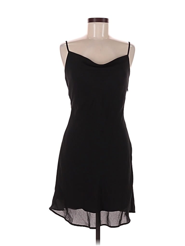 Pre-owned Aqua Cocktail Dress In Black