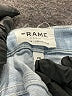 FRAME Denim Hearts Blue Jeans Size 28 waist - photo 4