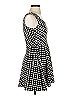 Ella + Cathy Polka Dots Black Cocktail Dress Size S - photo 4