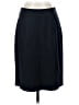 J.Crew 100% Wool Solid Blue Wool Skirt Size 4 - photo 1