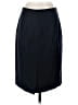 J.Crew 100% Wool Solid Blue Wool Skirt Size 4 - photo 2