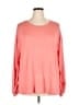 Caslon Pink Pullover Sweater Size 1X - photo 1