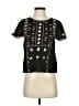 Madewell 100% Cotton Black Short Sleeve Blouse Size XXS - photo 1