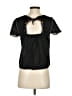Madewell 100% Cotton Black Short Sleeve Blouse Size XXS - photo 2