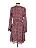 Gap Paisley Burgundy Casual Dress Size XS - photo 2