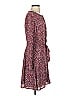 Gap Paisley Burgundy Casual Dress Size XS - photo 4