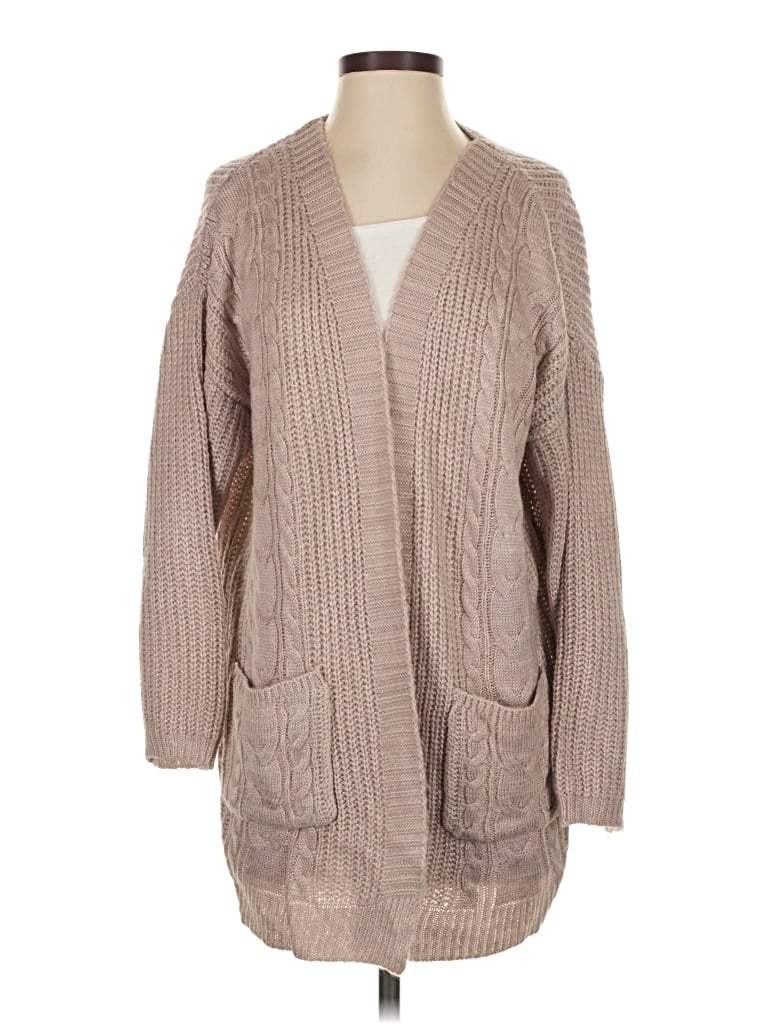 Pre-owned Début Cardigan Sweater In Brown