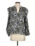 Current Air 100% Polyester Blue 3/4 Sleeve Blouse Size XS - photo 1