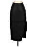 7 For All Mankind Solid Black Formal Skirt Size 25 waist - photo 1