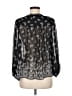 Max Studio 100% Polyester Black 3/4 Sleeve Blouse Size M - photo 2