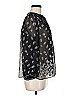 Max Studio 100% Polyester Black 3/4 Sleeve Blouse Size M - photo 4