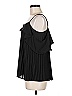 DELFI COLLECTIVE 100% Polyester Black Sleeveless Blouse Size M - photo 5