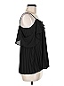DELFI COLLECTIVE 100% Polyester Black Sleeveless Blouse Size M - photo 4