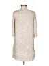 Fossil 100% Polyester Paisley Ivory Cocktail Dress Size S - photo 2