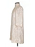 Fossil 100% Polyester Paisley Ivory Cocktail Dress Size S - photo 5