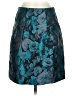 Etcetera 100% Polyester Floral Teal Formal Skirt Size 0 - photo 1