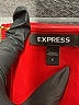 Express Solid Red Jumpsuit Size 6 - photo 4