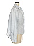 Stelen 100% Rayon Silver Long Sleeve Blouse Size M - photo 4